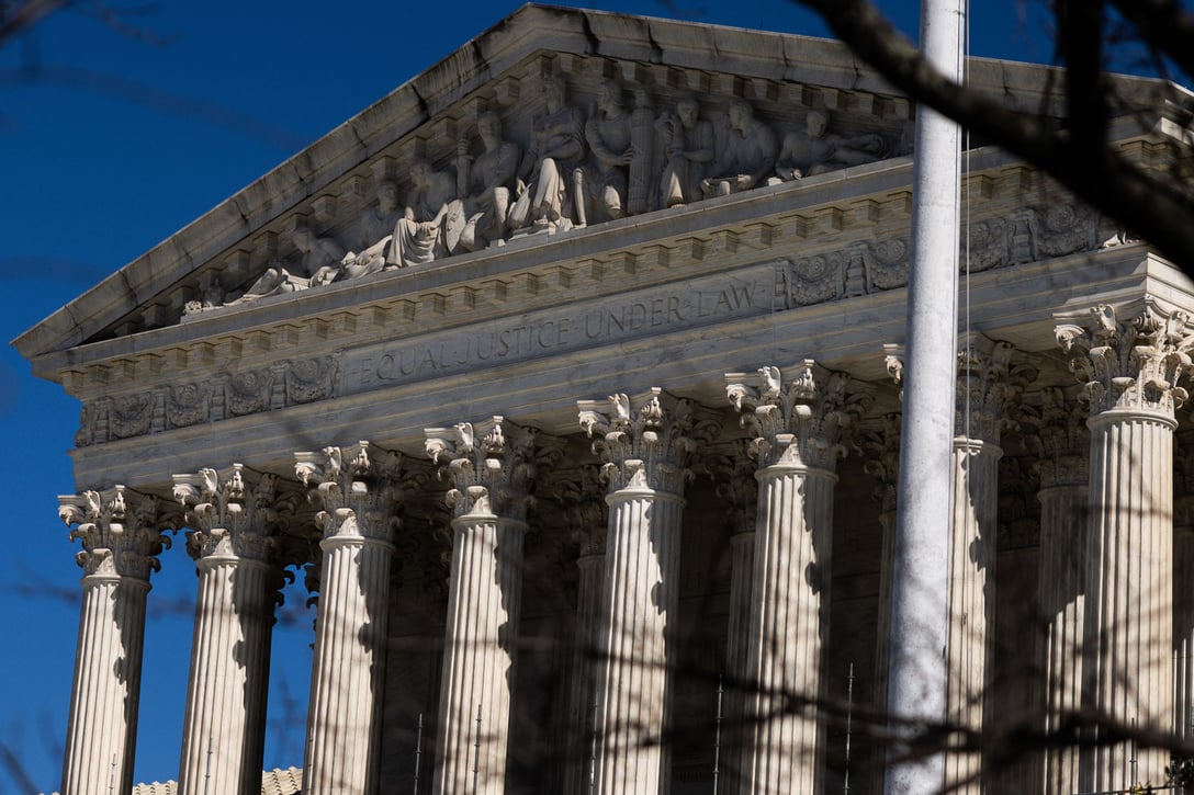 The U.S. Supreme Court is seen on March 2, 2025, Washington, D.C. (Getty/Tierney L. Cross/AFP)