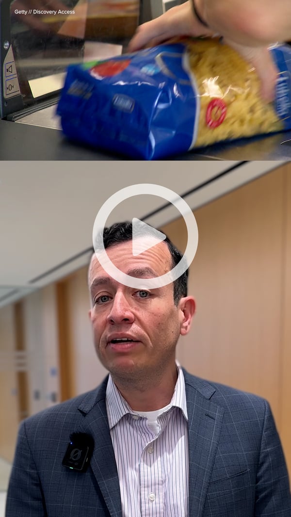 Video thumbnail of Michael Negron talking about CAP's plan to reduce grocery prices